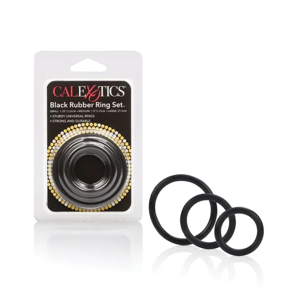 Rubber Ring Set – Black