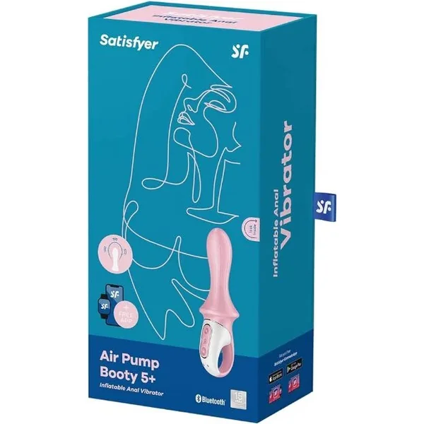 SATISFYER AIR PUMP BOOTY 5+ – PINK