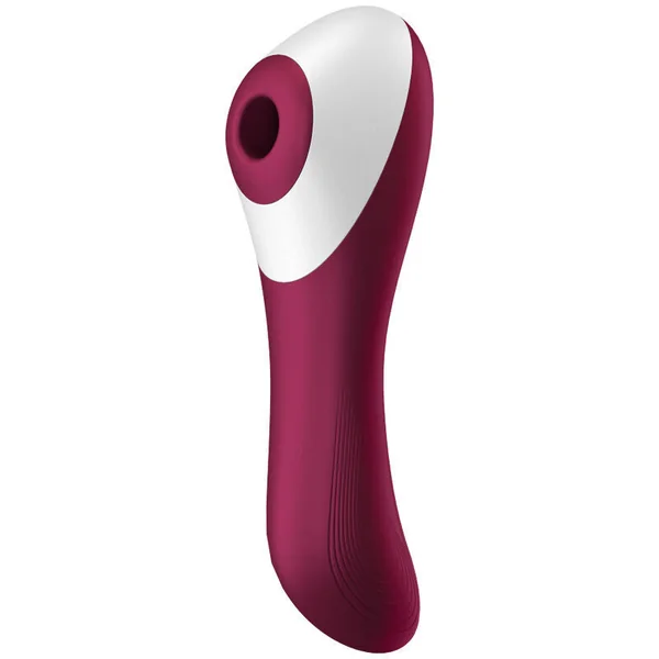 Satisfyer dual crush air pulse stimulator and vibrator sex toy clitoris