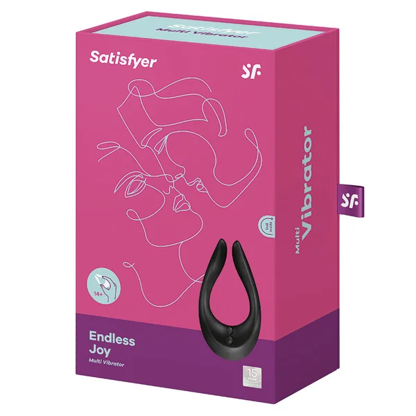 Satisfyer Endless Joy Multi Vibrator - Black