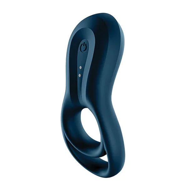 Satisfyer Epic Duo Ring Vibrator – Dark Blue