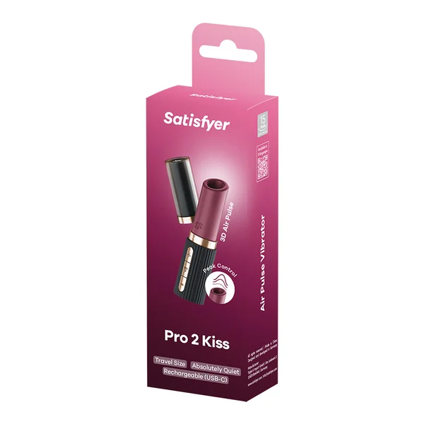 Satisfyer – Pro Kiss – Black/Red