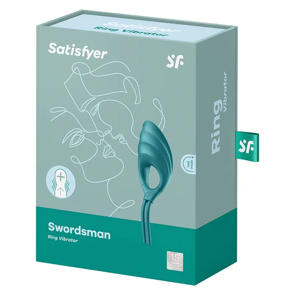 Satisfyer Swordsman Ring Vibrator - Green
