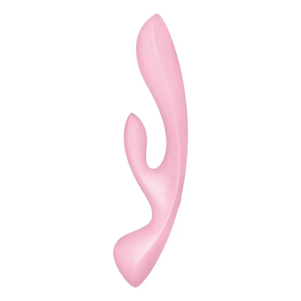 Satisfyer triple oh multivibrator sex toy pink bunny stimulation g-spot clitoris