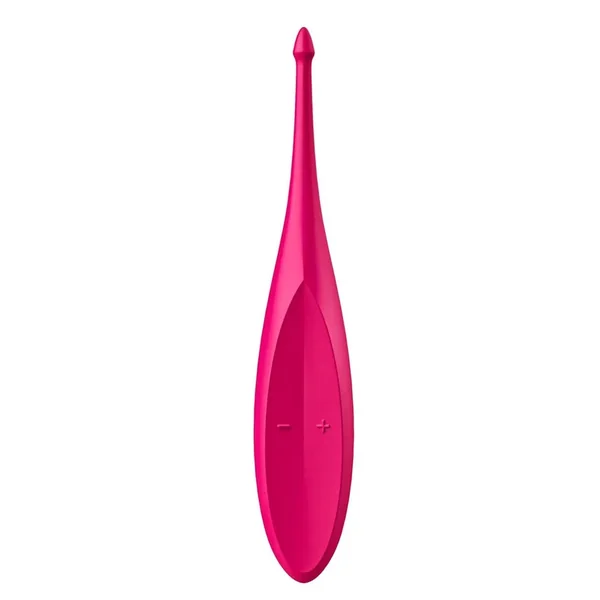 Satisfyer Twirling Fun Silicone Vibrator – Magenta