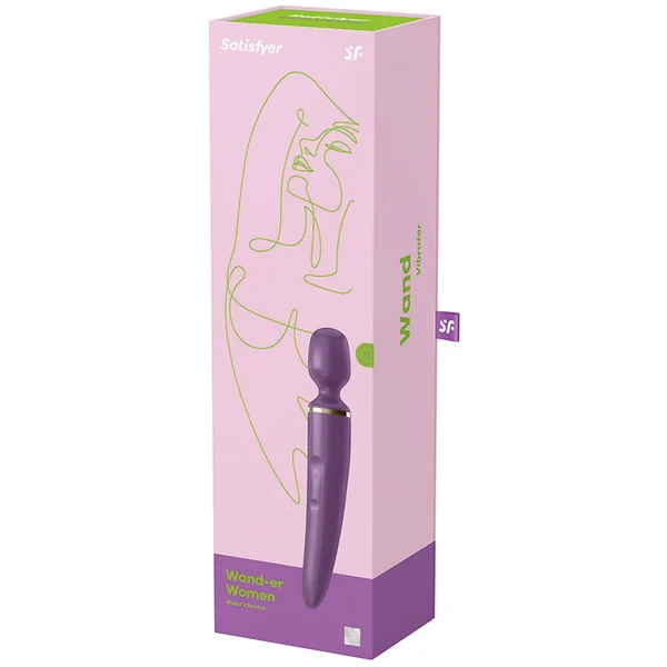 Satisfyer Wand-er Woman Vibrator - Purple