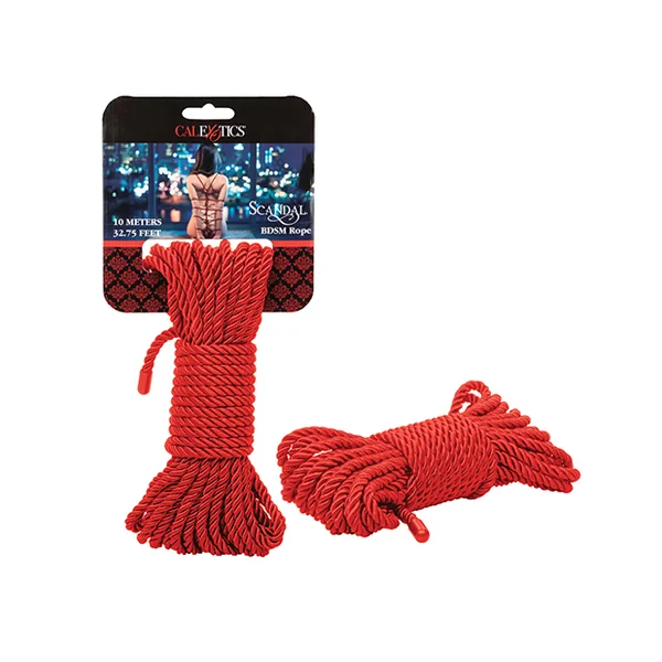 SCANDAL BDSM ROPE 10M RED