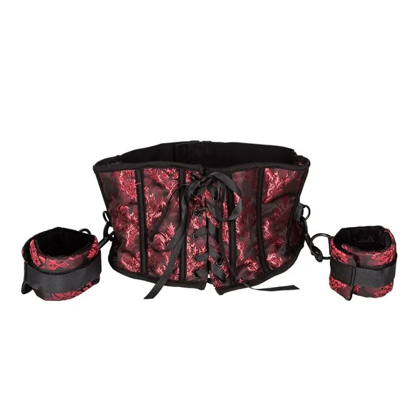 Scandal Corset With Cuffs