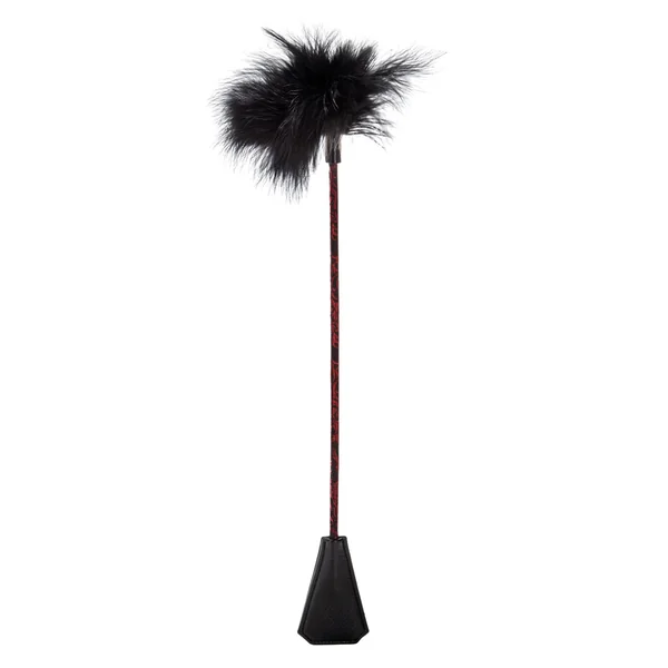 Scandal Dual-Ended Feather Tickler Riding Crop