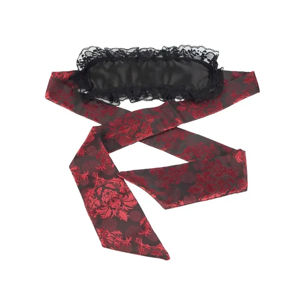 Scandal Eye Mask – Black/Red