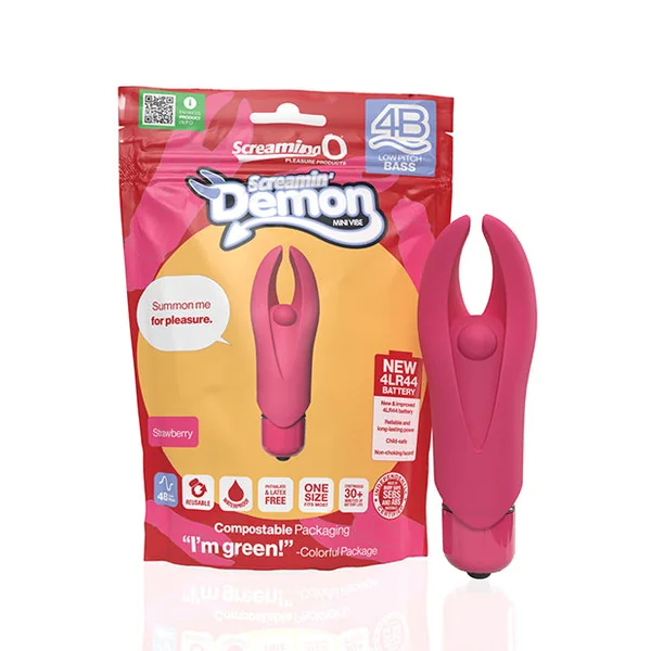 Screaming O 4B Demon Mini Vibe - Strawberry