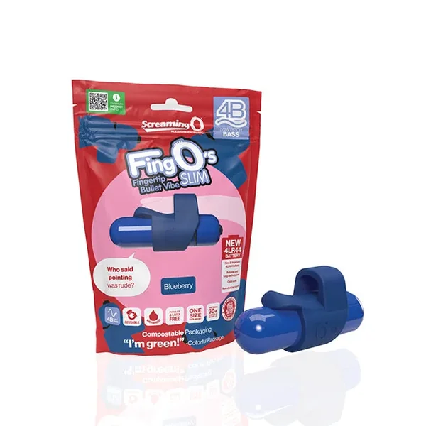 Screaming O 4B FingO Slim – Blueberry