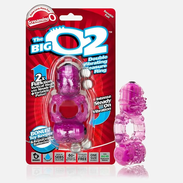 Screaming O Big O 2 Dual Vibrating Cock Ring