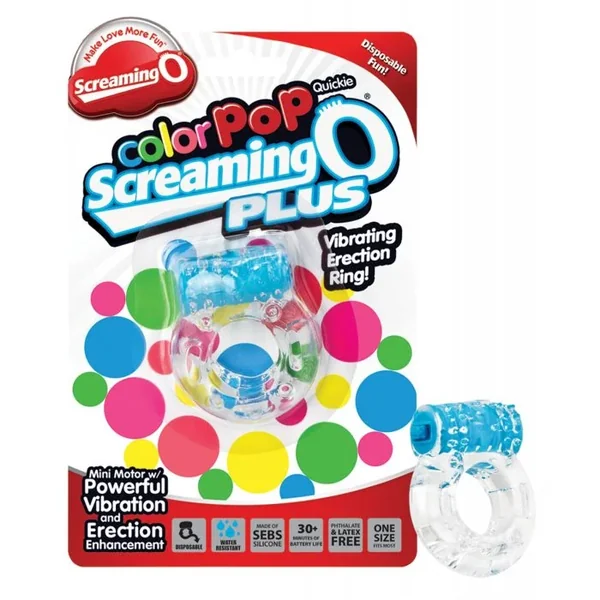 Screaming O Color Pop Quickie O Plus – Blue