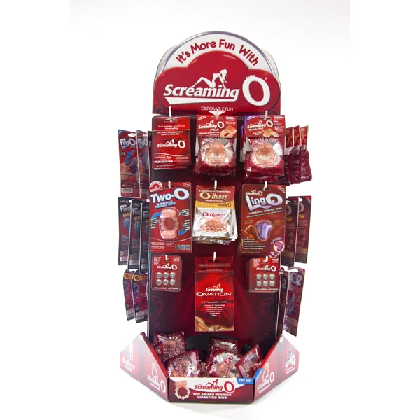 SCREAMING O DELUXE SPINNING DISPLAY