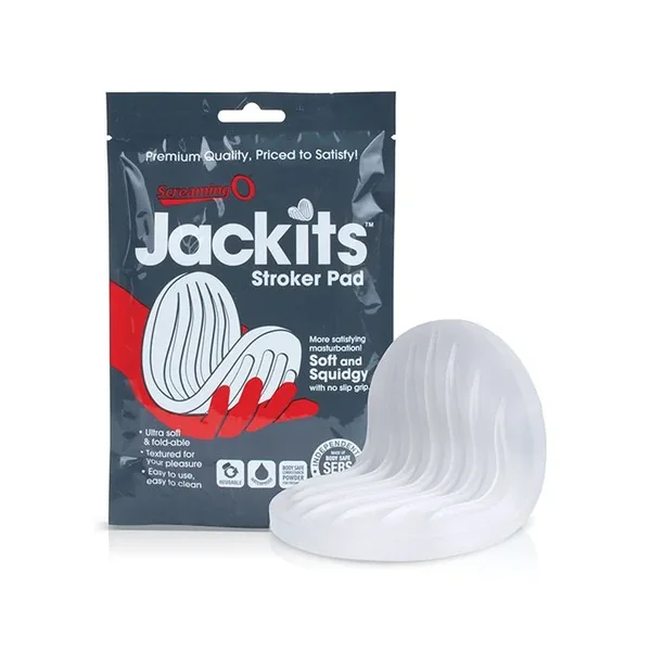 Screaming O Jackits Stroker Pad – Clear