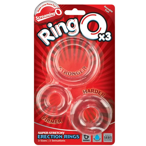 Screaming O Ring O x3 - Clear