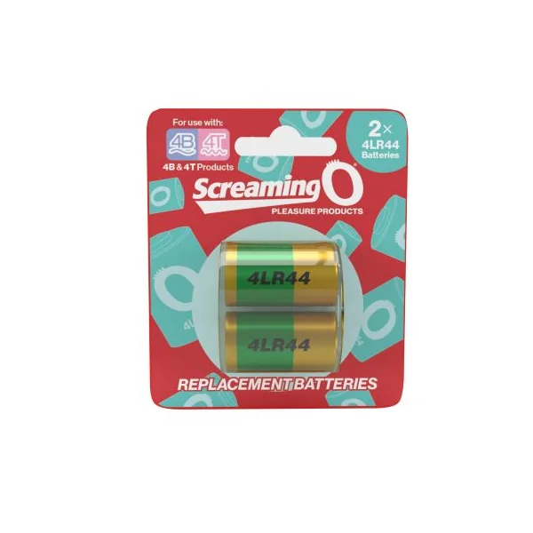 SCREAMING O SIZE 4LR44 BATTERIES