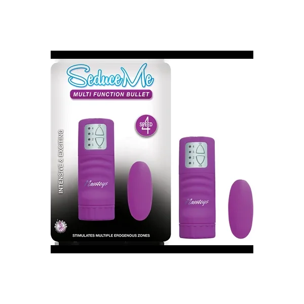 Seduce Me Multi Function Bullet-Purple