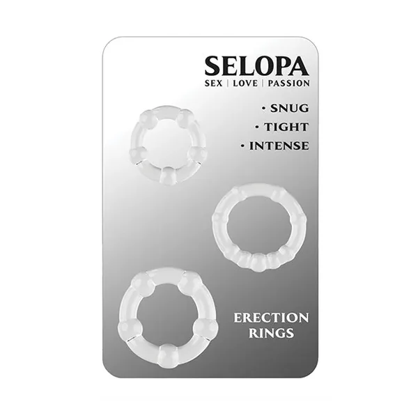 Selopa Erection Rings – Clear