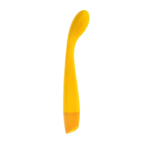 Selopa Lemon Squeeze Rechargeable Silicone G-Spot Vibrator – Yellow