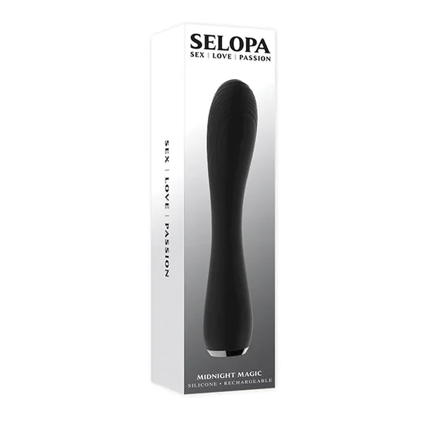 Selopa Midnight Magic Flexible Vibrator – Black