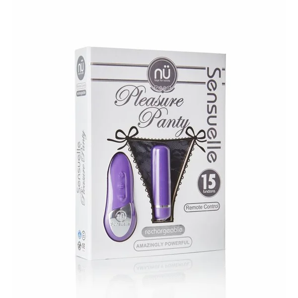 SENSUELLE PLEASURE PANTY PURPLE REMOTE CONTROL