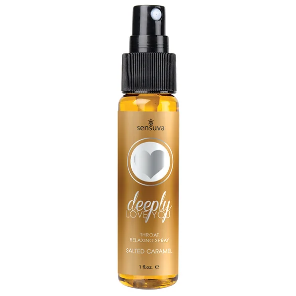 Sensuva Deeply Love You Throat Relaxing Spray - Salted Caramel 1oz