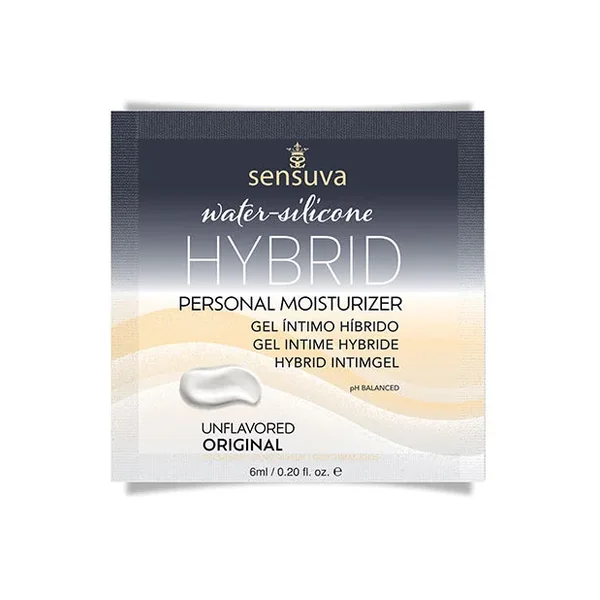 Sensuva Hybrid Personal Moisturizer Single Use Packet – 6 ml Unscented