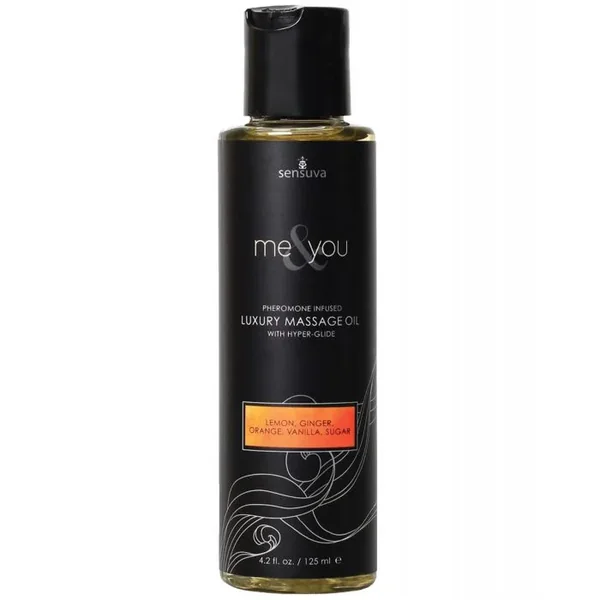 Sensuva Me & You Massage Oil – 4.2 oz Lust in Paradise