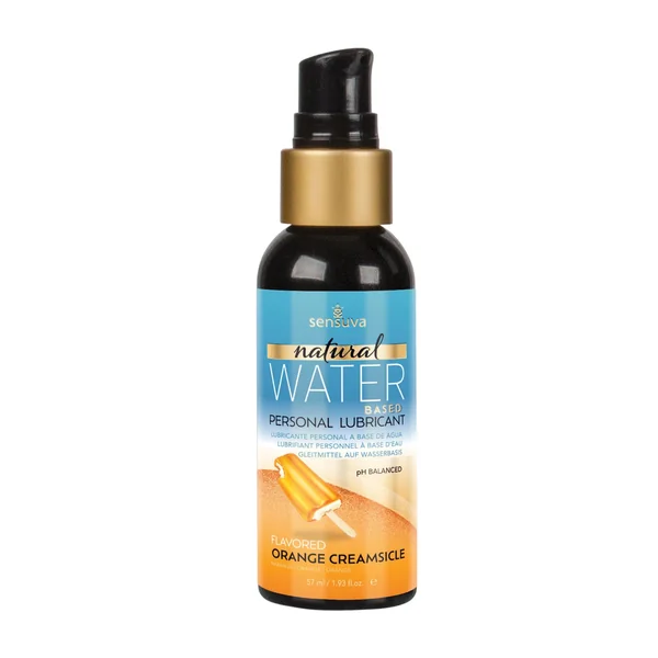 Sensuva Natural Water Based Personal Moisturizer - 1.93 oz Orange Creamsicle