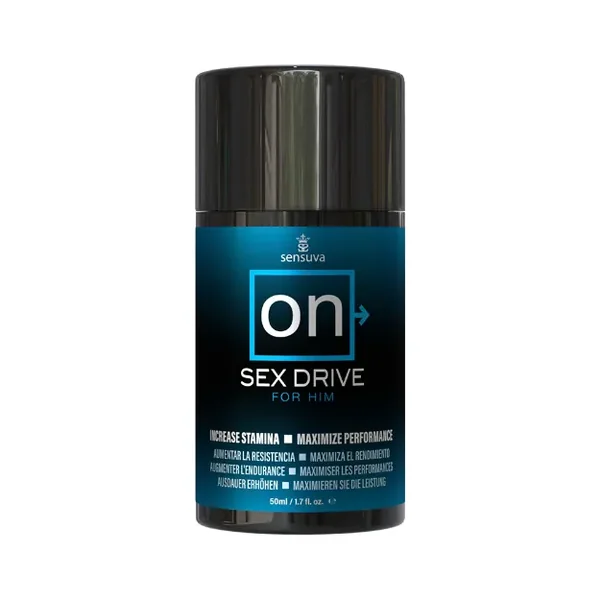 Sensuva ON Sex Drive For Him Testosterone Cream 1.7oz