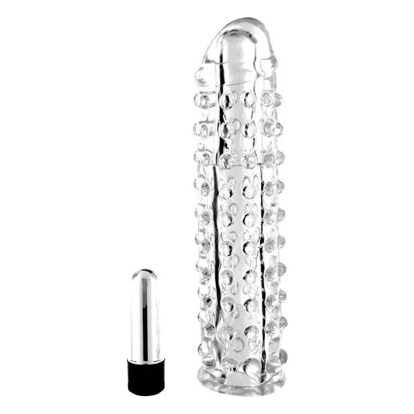 SEVEN CREATIONS - PENIS COVER WITH TRANSPARENT VIBRATION