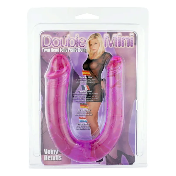 SEVEN CREATIONS - PENIS WITH TWO FLEXIBLE JELLY HEADS