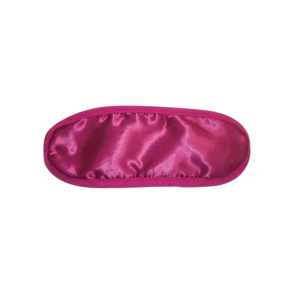 Sex and Mischief Satin Blindfold – Hot Pink