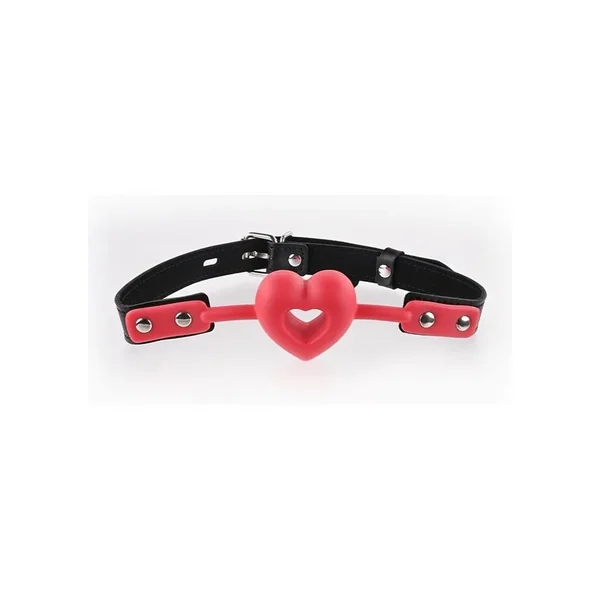 Sex andamp; Mischief Amor Ball Gag – Red/Black