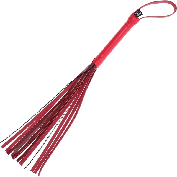 Sex & Mischief Ex's & Oh's Crystal Flogger By Sportsheets