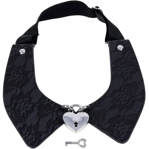Sex & Mischief Heartbound Lace Day Collar By Sportsheets