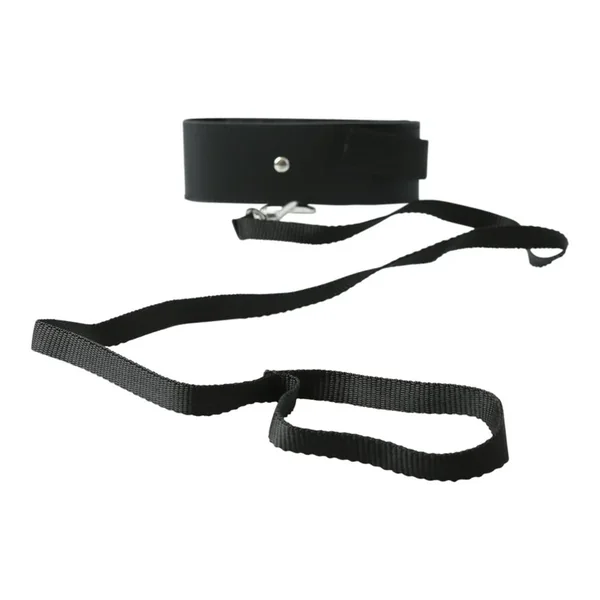 Sex & Mischief Leash & Collar – Black
