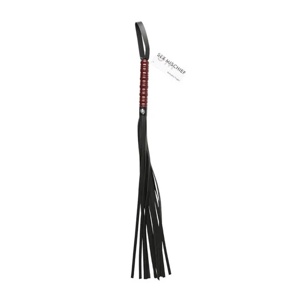 Sex & Mischief Mahogany Flogger-(ss10043)