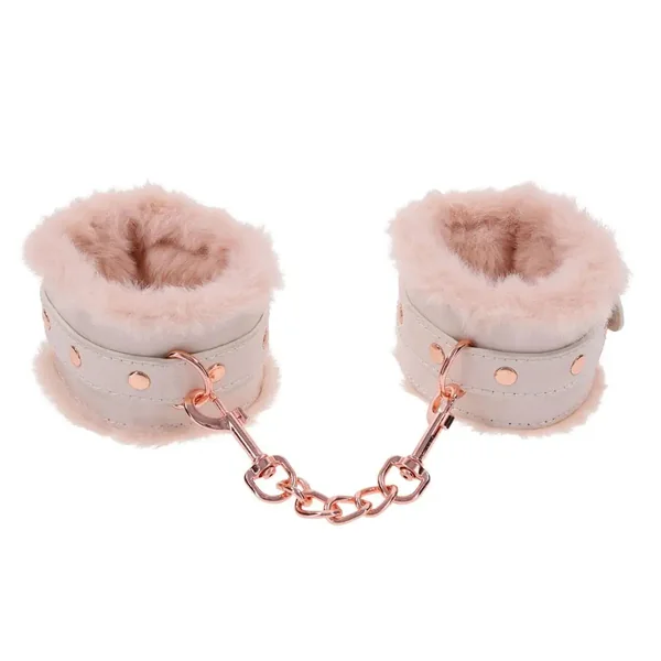 Sex & Mischief® Peaches ‘n CreaMe Fur Handcuffs