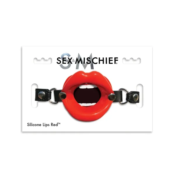 Sex & Mischief Silicone Lips – Red