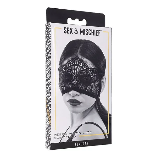 Sex & Mischief Veiled Vision Lace Blindfold