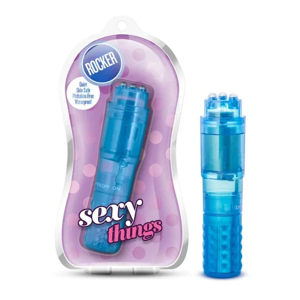 Sexy Things Rocker Pocket Rocket Vibrator by Blush Novelties