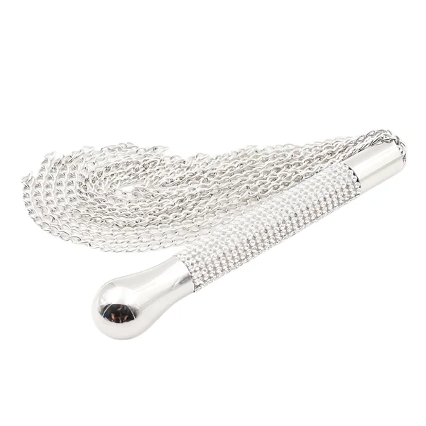 Sexyland Metal Chain & Diamante Flogger