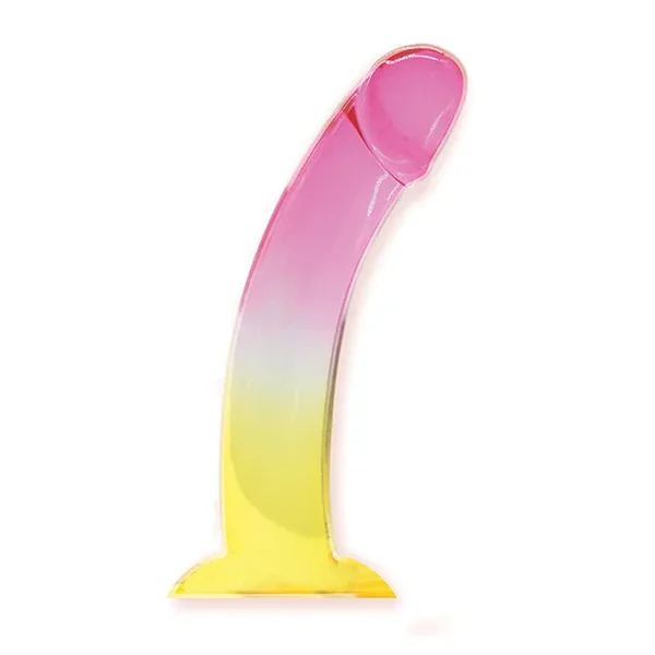 Shades Jelly TPR Gradient Dong Large – Pink/Yellow