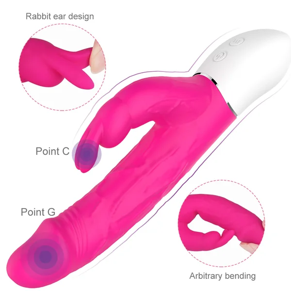 S-HANDE S149 G-Spot Dildo Rabbit Dual Vibration Vibrator