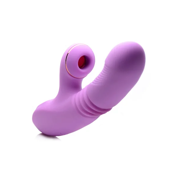 Shegasm Thrusting Suction Rabbit - Purple