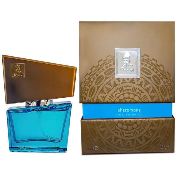 SHIATSU Pheromones Fragrance For Man - Lightblue 15 ml