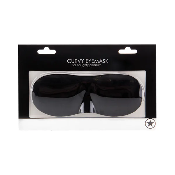 Shots Ouch Curvy Eye Mask - Black